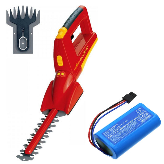 7.4V, Li-ion, 2600mAh, Gardening Tools battery fits Wolf Garten, 7087883, Accu Bs 80 Li-ion Power, 19.24Wh Gardening Tools Cameron Sino Technology Limited (Power Tools)