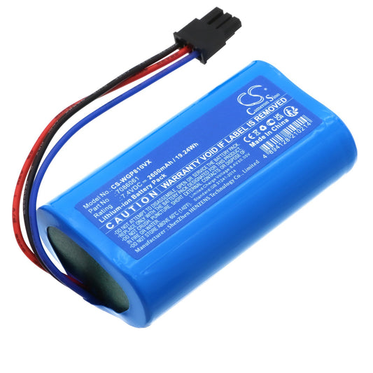 7.4V, Li-ion, 2600mAh, Gardening Tools battery fits Wolf Garten, 7087883, Accu Bs 80 Li-ion Power, 19.24Wh Gardening Tools Cameron Sino Technology Limited (Power Tools)