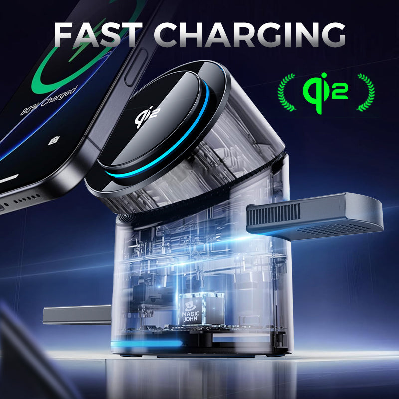 MAGIC JOHN 3-IN-1 Wireless Charging Station (Kopie)